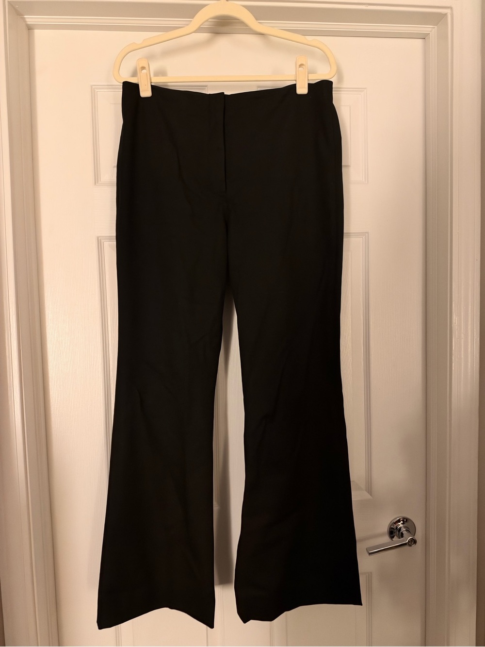 Abercrombie & Fitch Black Boot-Cut Dress Pants